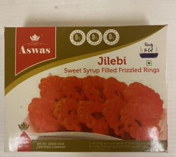 Aswas Frozen Jilebi (Sweet Syrup Filled Frizzled Rings)